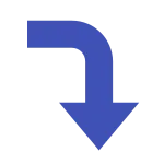 Right Down2 SVG Icon